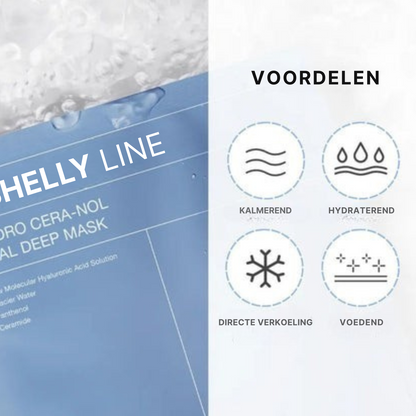 Shelly Line Lab™ –  Blauwe biocollageenmasker