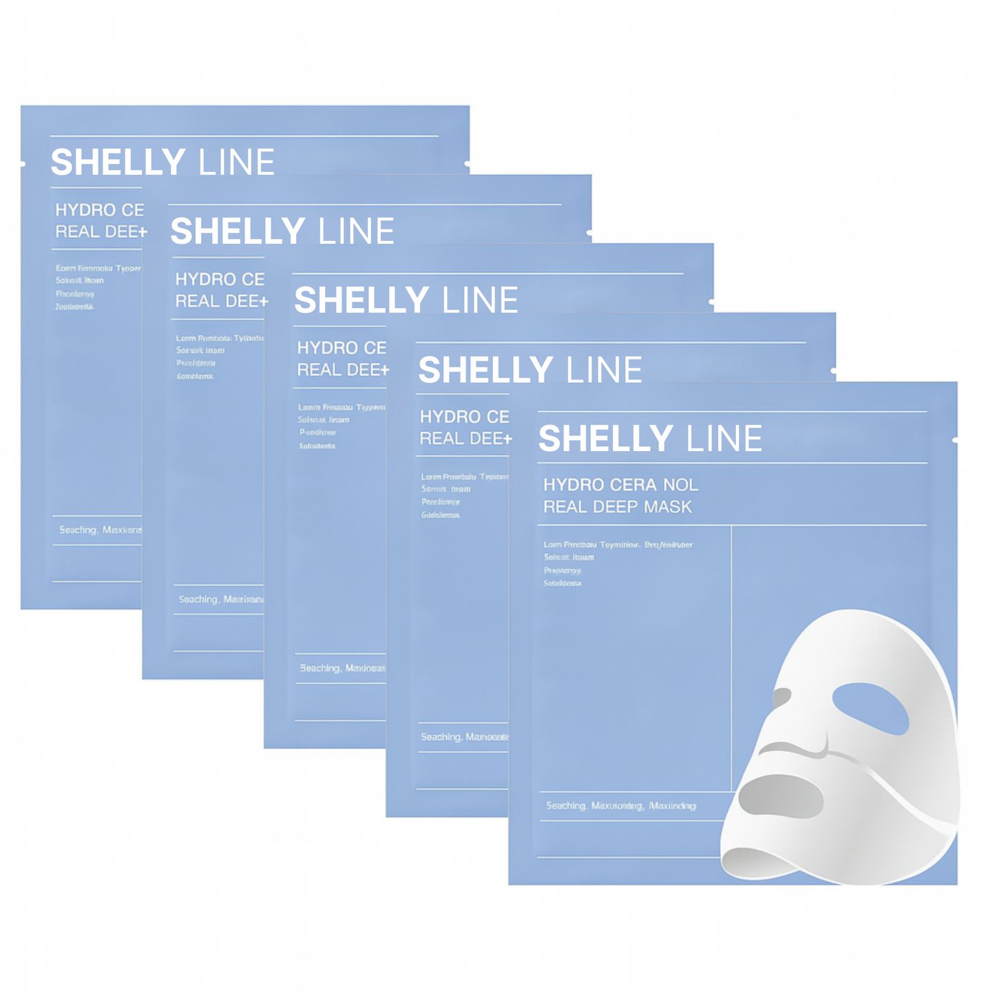 Shelly Line Lab™ –  Blauwe biocollageenmasker