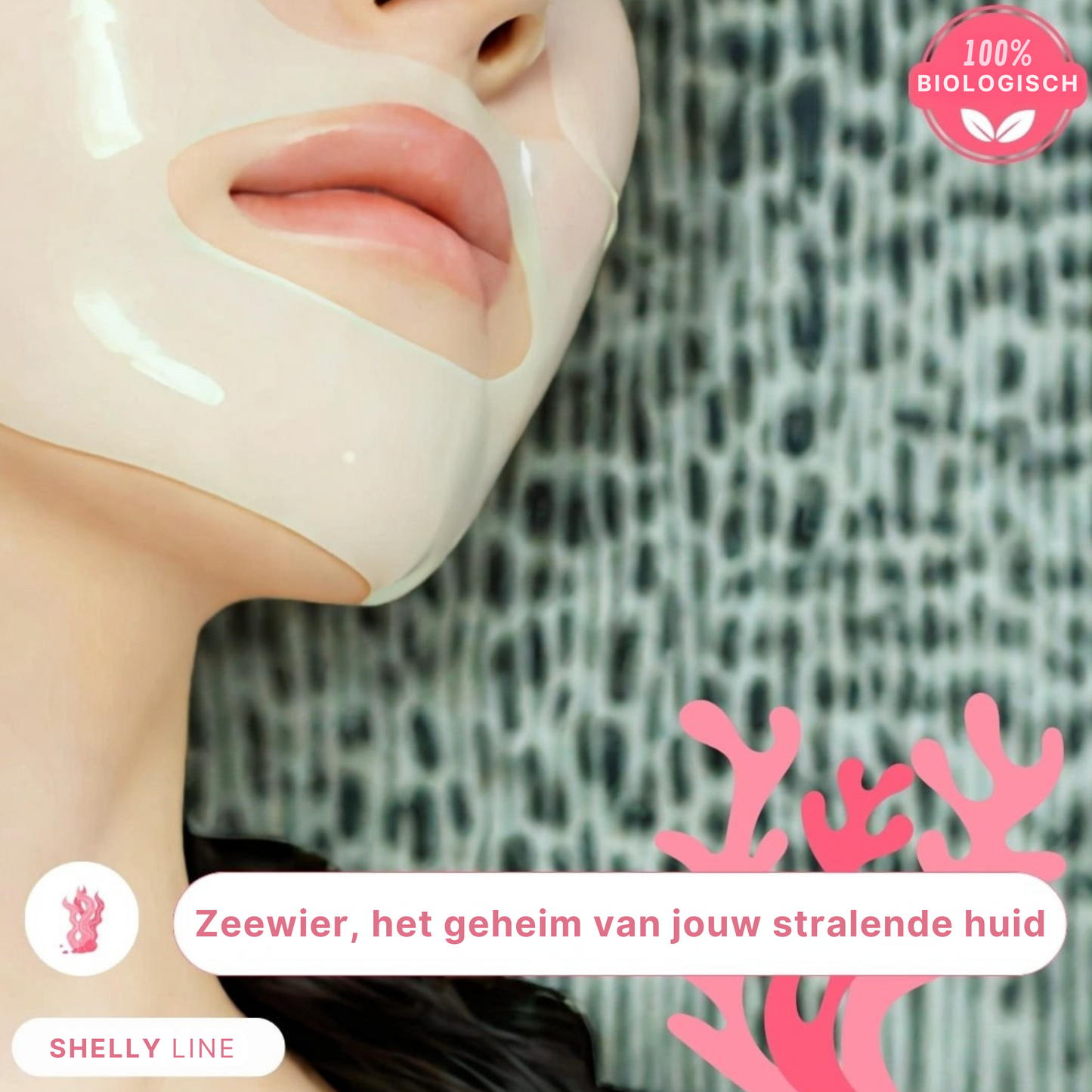 Shelly Line Lab™ – Groene biocollageenmasker